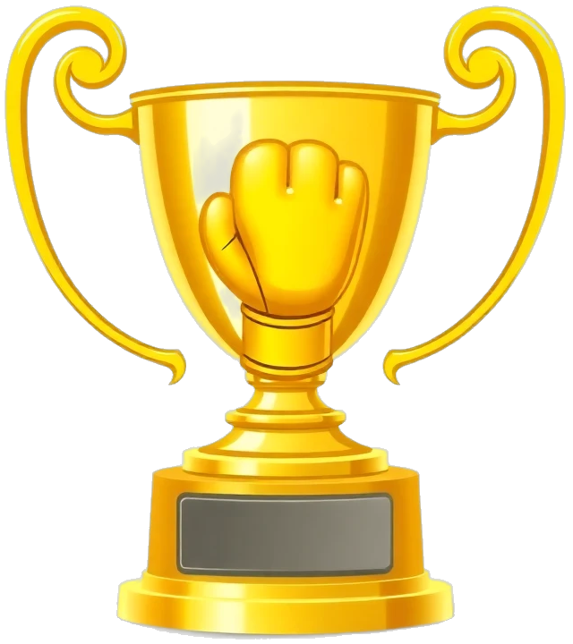 Boxing Trophy Award